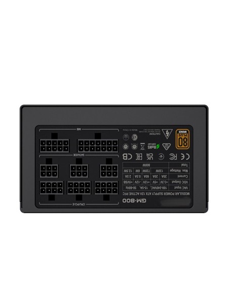 FUENTE DE ALIMENTACION GM 800W FULL MODULAR 80+ BR