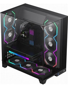 CAJA ORDENADOR GAMING INFINITY M-ATX BLACK