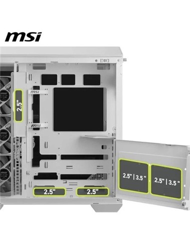 CAJA ORDENADOR GAMING MSI MAG PANO 100R PZ MATX RG