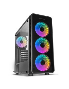 CAJA ORDENADOR GAMING NOX HUMMER TGX RAINBOW ATX R 2