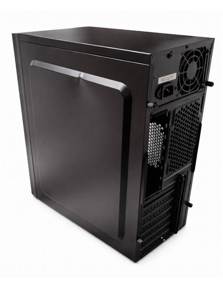 CAJA ORDENADOR NOX LITE 010 ATX DVD BLACK + FUENTE