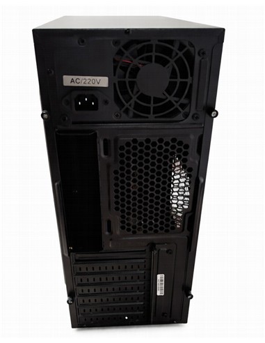 CAJA ORDENADOR NOX LITE 010 ATX DVD BLACK + FUENTE