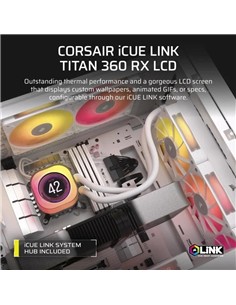 REFRIGERACION LIQUIDA CPU CORSAIR ICUELINK TITAN 3 2