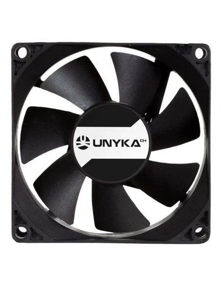 VENTILADOR UNYKACH SERVER 80MM DOBLE BOLA 4PIN
