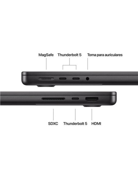 PORTATIL APPLE MACBOOK PRO M5 PRO/15-CORE CPU/24GB