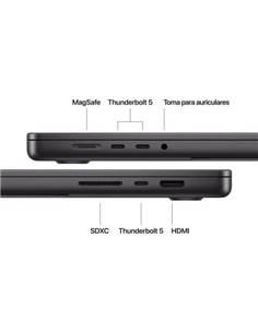 PORTATIL APPLE MACBOOK PRO M5 PRO/18-CORE CPU/24GB 2