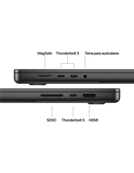 PORTATIL APPLE MACBOOK PRO M5 PRO/18-CORE CPU/24GB
