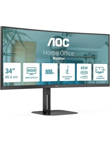 MONITOR PROFESIONAL AOC 34 WQHD 180HZ ULTRAPANORAM