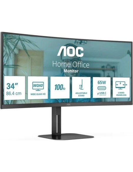 MONITOR PROFESIONAL AOC 34 WQHD 180HZ ULTRAPANORAM