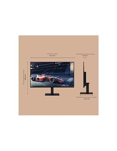 MONITOR SAMSUNG ESSENTIAL S3 27 IPS 100HZ VGA HDMI