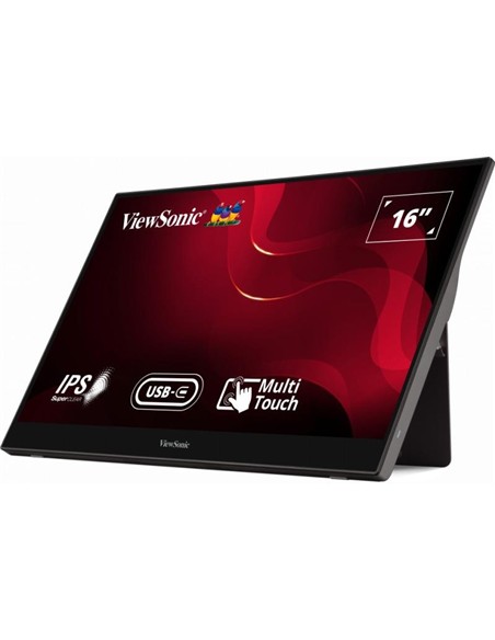 MONITOR VIEWSONIC 15.6 TACTIL IPS MULTIMEDIA PORTA