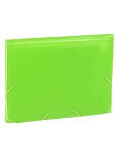 CARPETA FUELLE FOLIO PLASTICO CARCHIVO VERDE 2