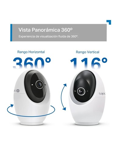 CAMARA IP TP-LINK TAPO C260 WIRELESS 4K 8MP 360º
