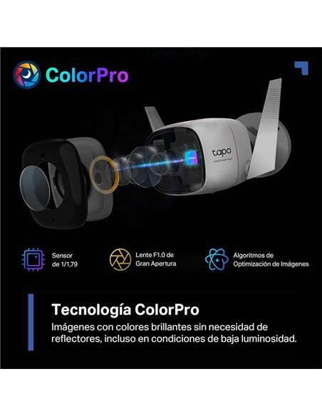 CAMARA IP TP-LINK TAPO C325WB WIRELESS QHD 2K 4MP