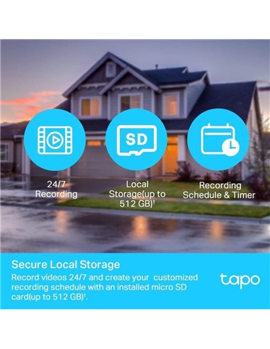 CAMARA IP TP-LINK TAPO C500 WIFI 360º FHD IP65 MOT