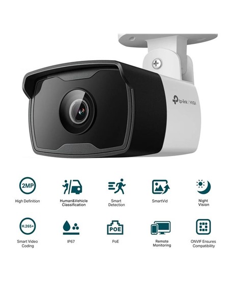 CAMARA IP TP-LINK VIGI BULLET EXTERIOR 4MP 2.8MM I
