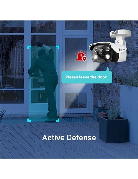 CAMARA IP TP-LINK VIGI BULLET EXTERIOR MICROSD 4MP