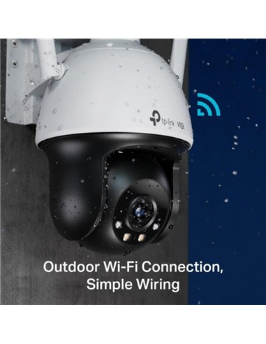 CAMARA IP TP-LINK VIGI PT EXTERIOR 4MP 4MM IR 30M