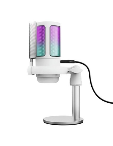 MICROFONO TRUST GAMING GXT 238W AURON USB RGB WHIT