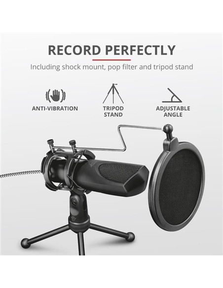 MICROFONO TRUST GXT 232 MANTIS STREAMING USB