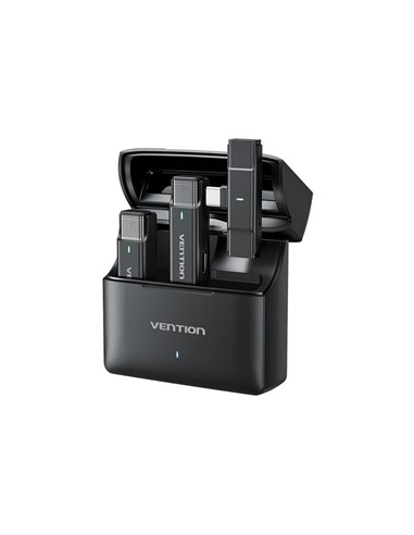 MICROFONO VENTION USB-C LAVALIER 2 MICROFONOS PINZ
