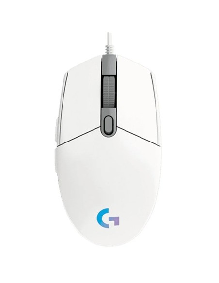 RATON LOGITECH G102 LIGHTSYNC RGB USB WHITE