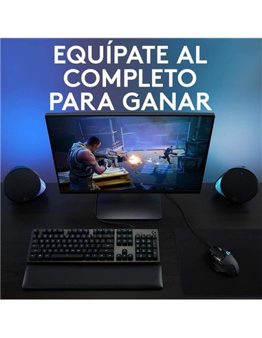 RATON LOGITECH G502 HERO OPTICO USB GAMING BLACK