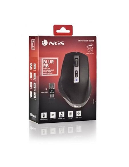 RATON NGS BLUR WIRELESS MULTIDEVICE RECARGABLE LED