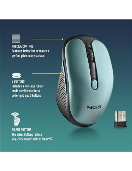 RATON NGS EVO RUST WIRELESS SILENT BLUE