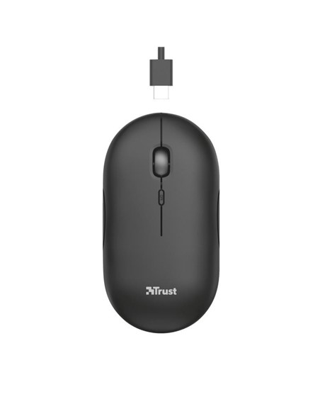RATON TRUST PUCK RECARGABLE WIRELESS BLUETOOH BLAC