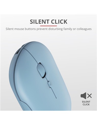 RATON TRUST PUCK RECARGABLE WIRELESS BLUETOOTH BLU