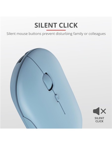 RATON TRUST PUCK RECARGABLE WIRELESS BLUETOOTH BLU