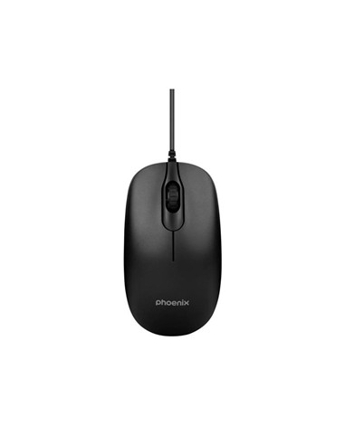TECLADO + RATON PHOENIX USB 1200DPI BLACK