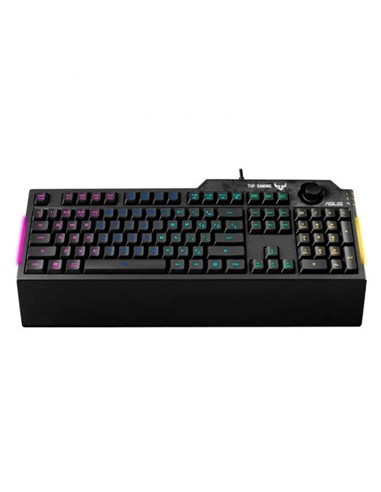 TECLADO ASUS TUF GAMING K1 RGB USB BLACK