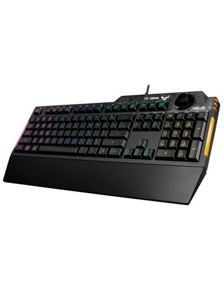 TECLADO ASUS TUF GAMING K1 RGB USB BLACK