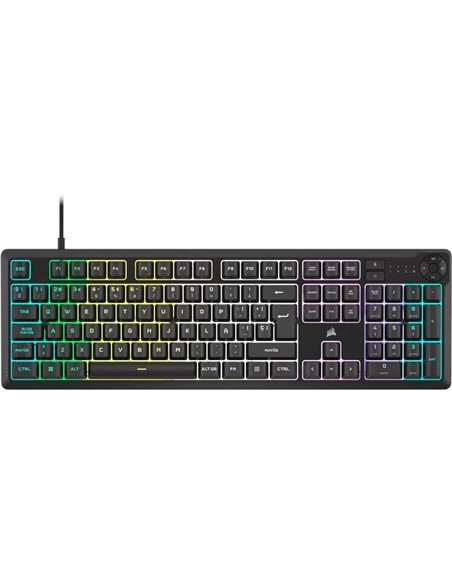 TECLADO GAMING CORSAIR K55 USB ICUE BLACK