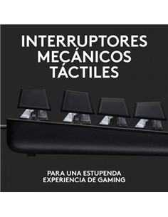 TECLADO GAMING LOGITECH G413 TKL USB RGB MECANICO 2