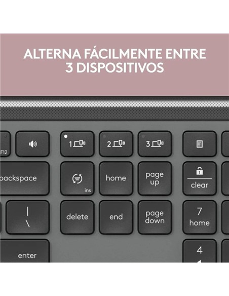 TECLADO LOGITECH K950 WIRELESS BLUETOOTH BLACK