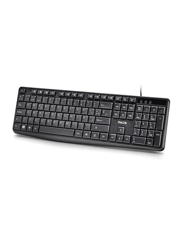 TECLADO NGS FUNKY V4 USB MULTIMEDIA BLACK