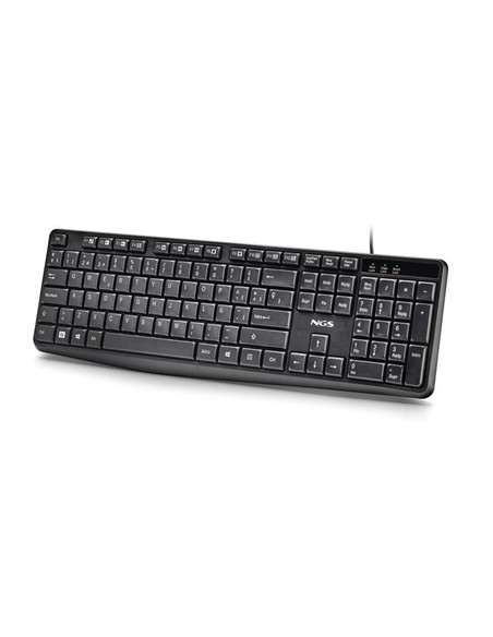 TECLADO NGS FUNKY V4 USB MULTIMEDIA BLACK