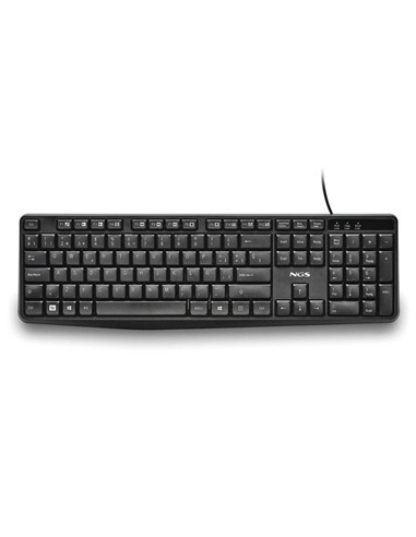 TECLADO NGS FUNKY V4 USB MULTIMEDIA BLACK