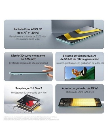 SMARTPHONE XIAOMI POCO M8 6.77 8GB/512GB/50MP/NFC/