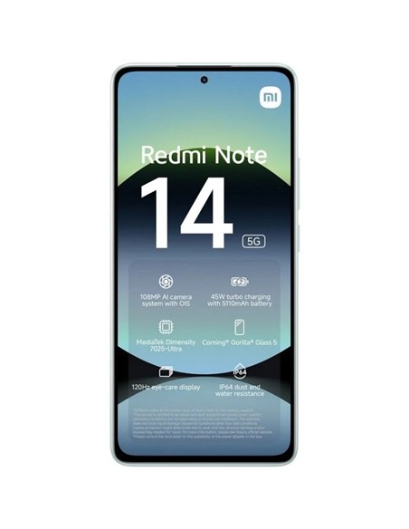 SMARTPHONE XIAOMI REDMI NOTE 14 6.67 6GB/128GB/108