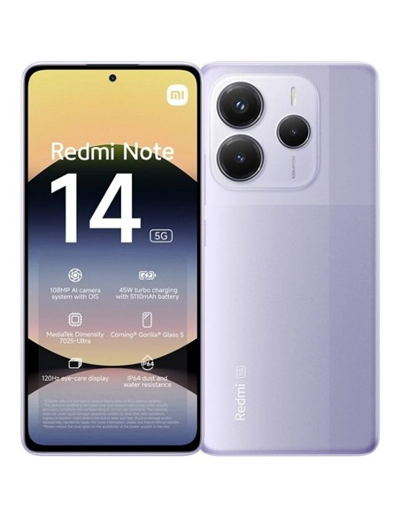 SMARTPHONE XIAOMI REDMI NOTE 14 6.67 6GB/128GB/108