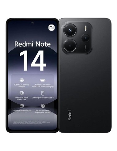 SMARTPHONE XIAOMI REDMI NOTE 14 6.67 8GB/256GB/108