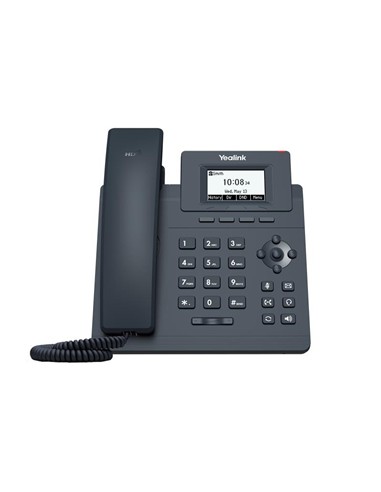 TELEFONO YEALINK T31G IP 2 LINES HD VOICE POE