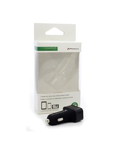 CARGADOR COCHE SMARTPHONE PHOENIX 5V 3x USB 7.2A