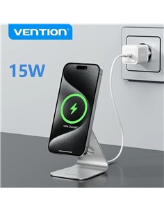 CARGADOR DE PARED VENTION GAN USB-C 20W WHITE + CA 2