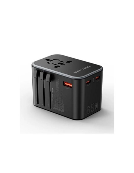 CARGADOR DE PARED VENTION UNIVERSAL GAN 2XUSB-C US