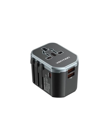 CARGADOR DE PARED VENTION UNIVERSAL USB-C 2XUSB-A